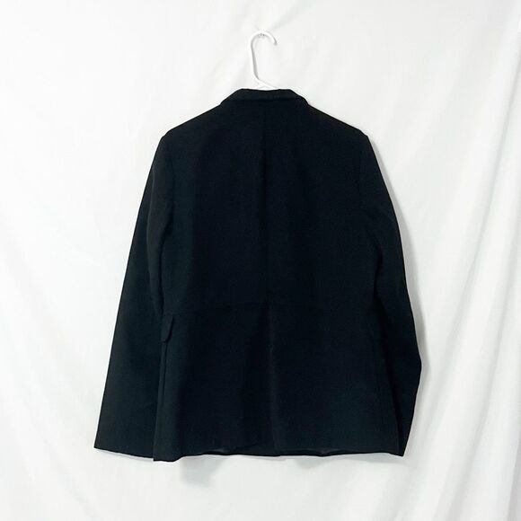 Old Navy Black Button Closure Trenchcoat Size L Tall - Picture 2 of 7